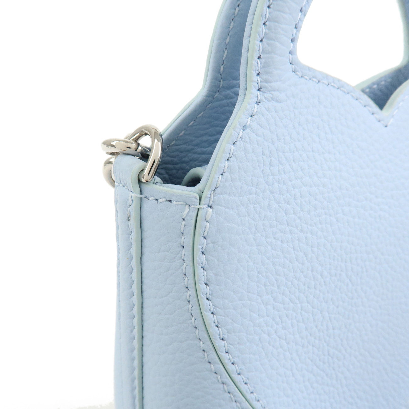 Tiffany & Co Return to Tiffany Leather Mini 2Way Bag Light Blue
