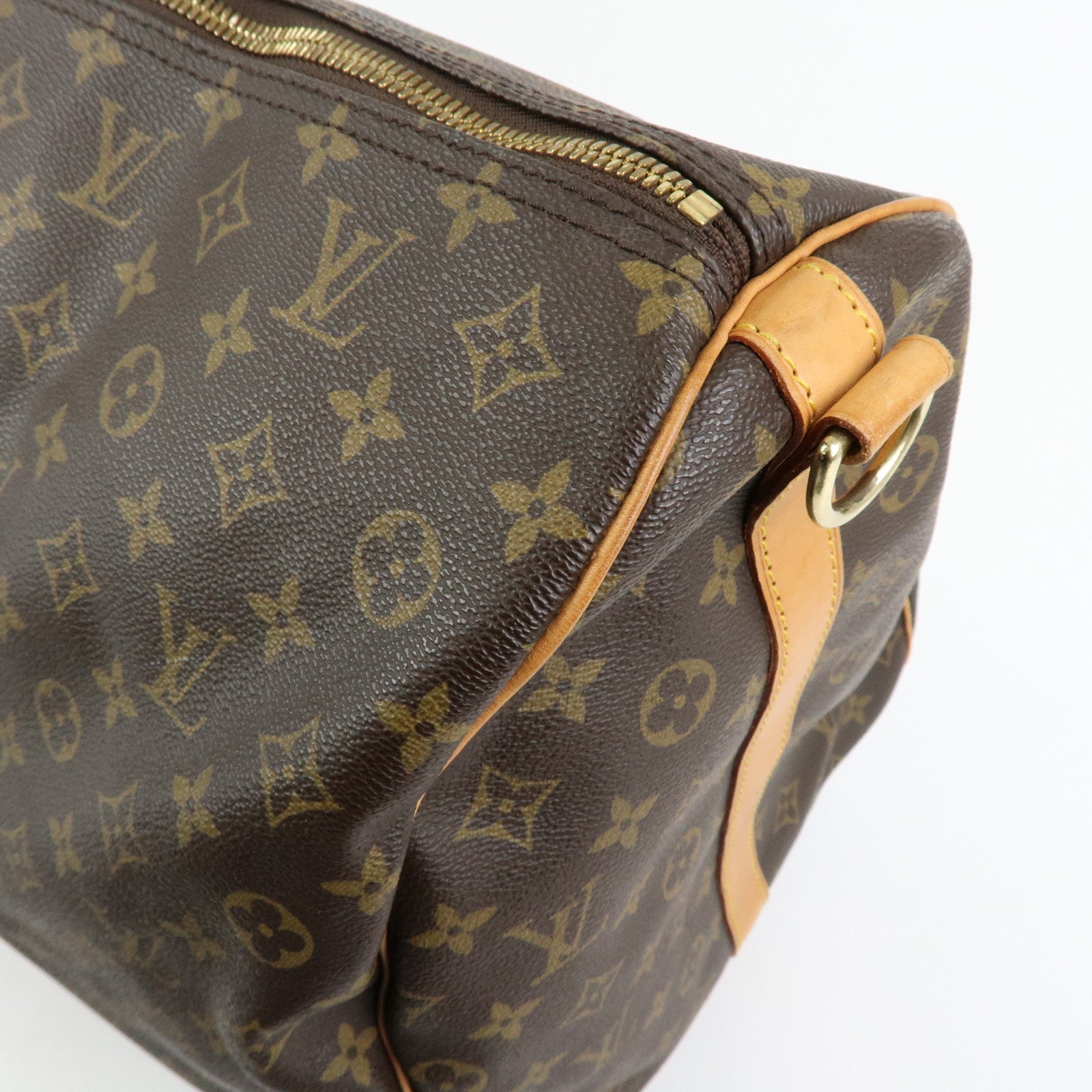 Louis Vuitton Monogram Keep All Bandouliere 60 Boston Bag M41412