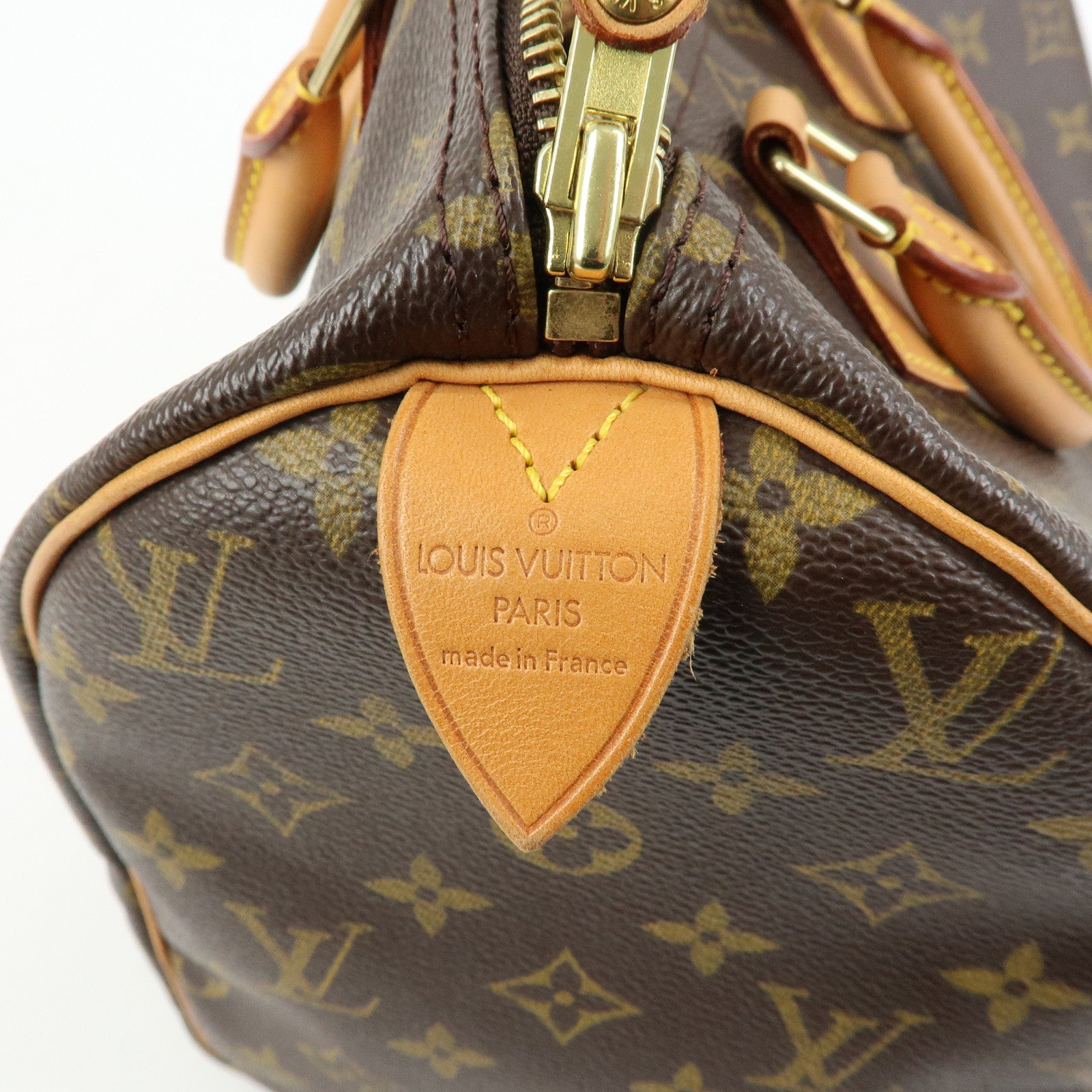 Louis Vuitton Monogram Speedy 30 Boston Bag Hand Bag Brown M41526
