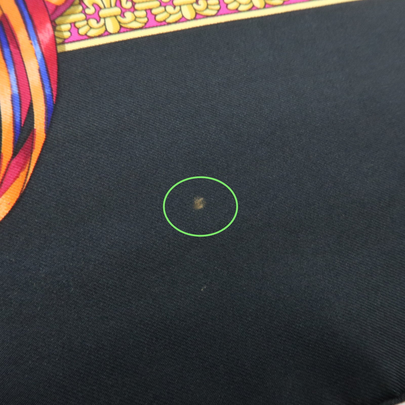 HERMES Carre 90 Silk 100% Scarf LES RUBANS DU CHEVAL Black