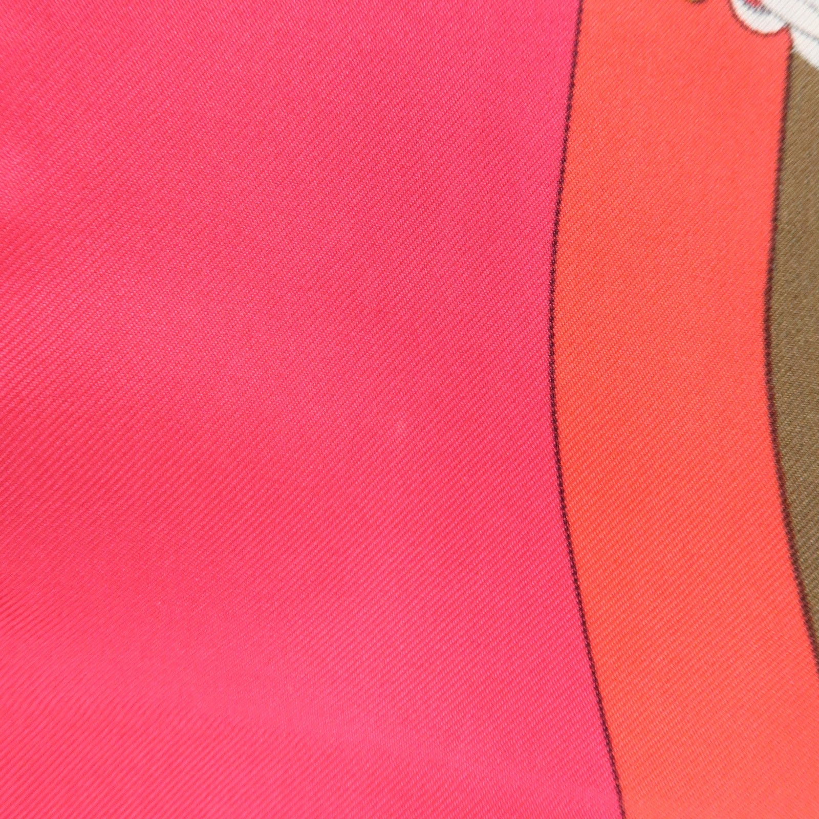 HERMES Carre90 Silk100% Scarf Parmi les fleurs je compte les heures