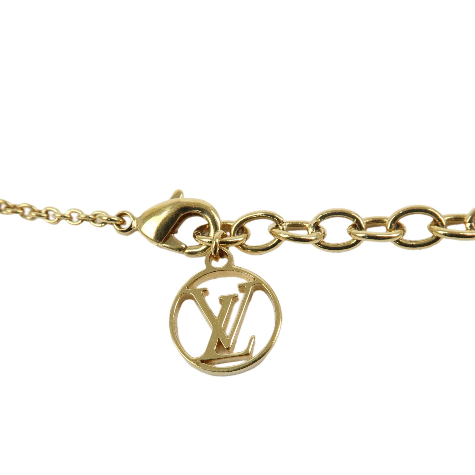 Louis Vuitton LV Iconic Pearl Metal Imitation Pearl Bracelet M1086A