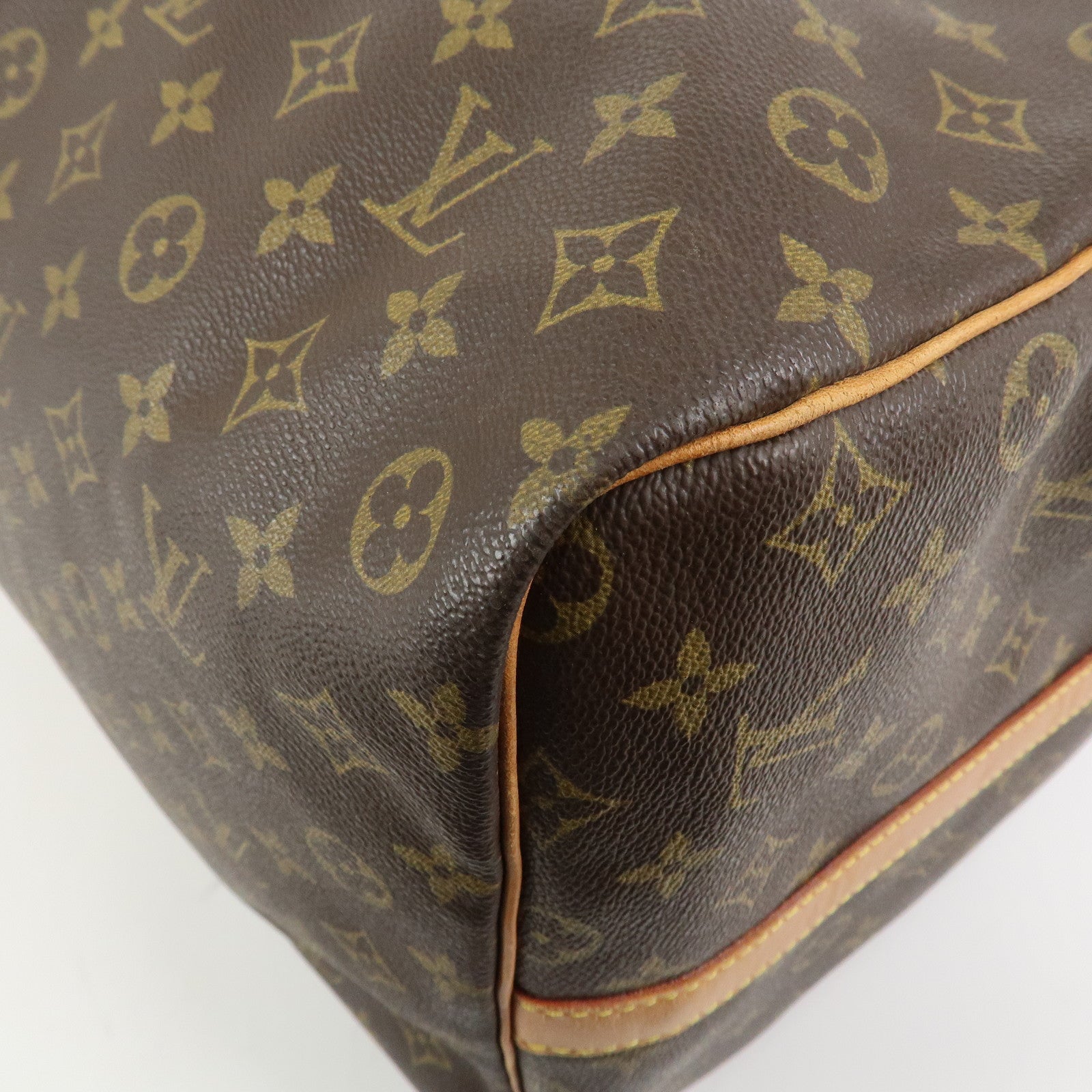 Louis Vuitton Monogram Keep All Bandouliere 60 Boston Bag M41412