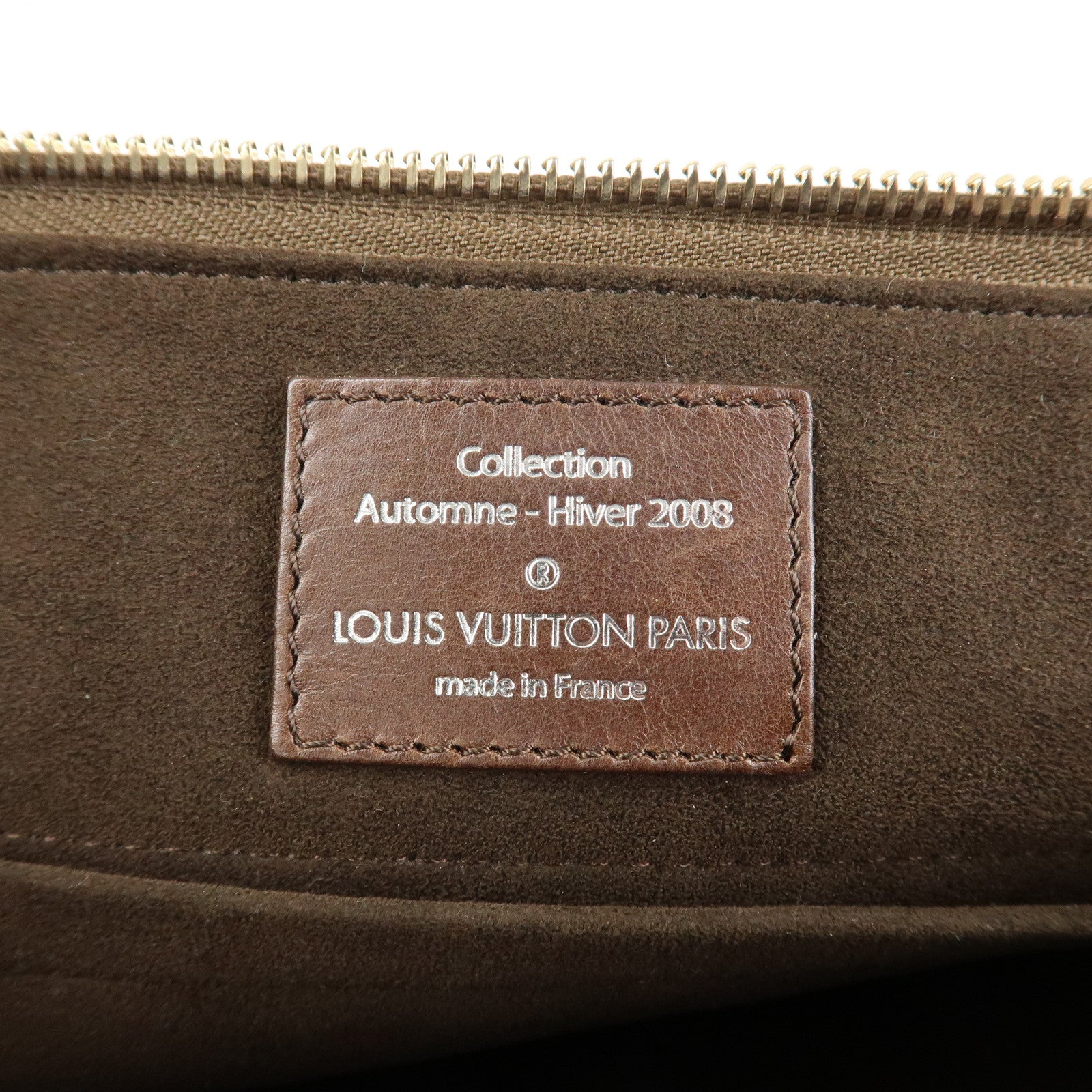 Louis Vuitton Paris Souple Wish Leather Shoulder Bag Brown M95830