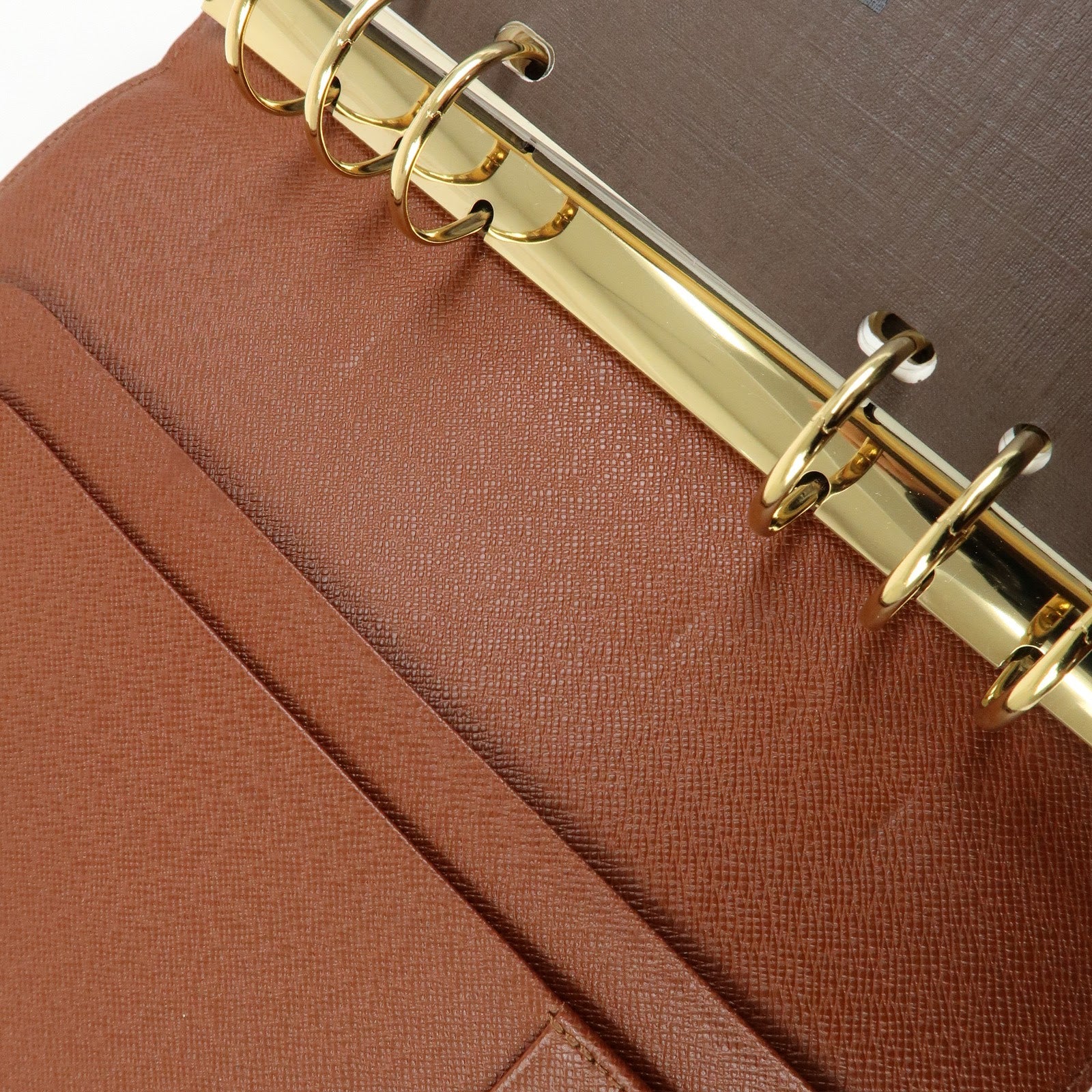 Louis Vuitton Monogram Agenda GM Planner Cover Brown R20106