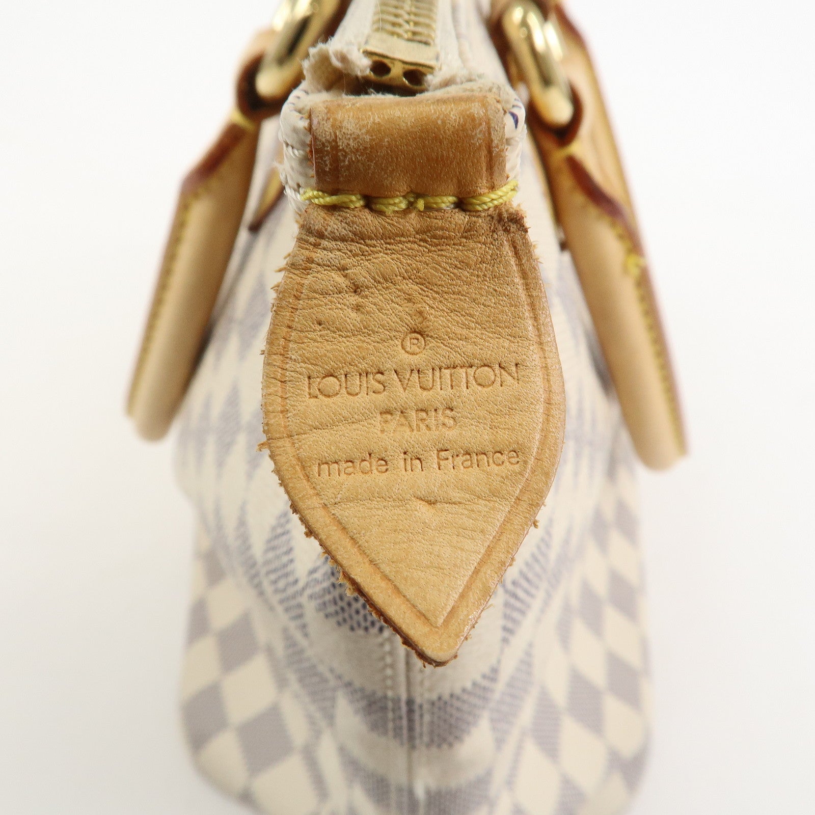 Louis Vuitton Damier Azur Saleya PM Tote Bag Hand Bag N51186