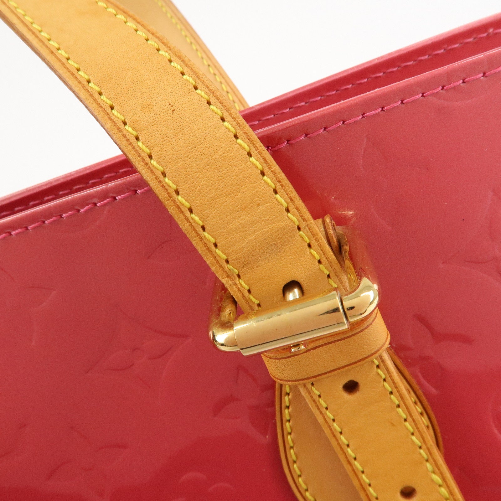 Louis Vuitton Monogram Vernis Leather Brentwood Framboise M9151F