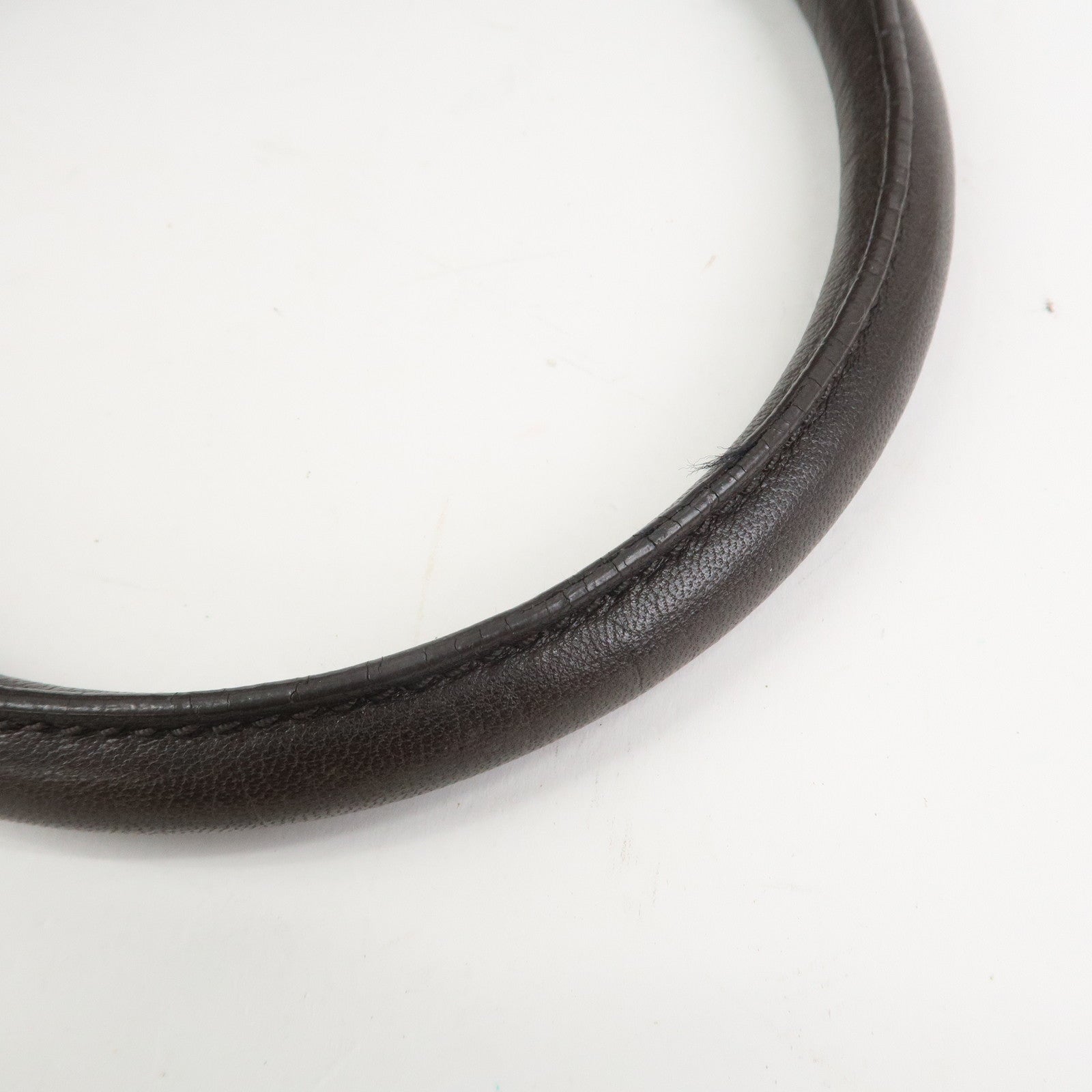 SAINT LAURENT PARIS Muse Leather Shoulder Bag Hand Bag Gray 168269