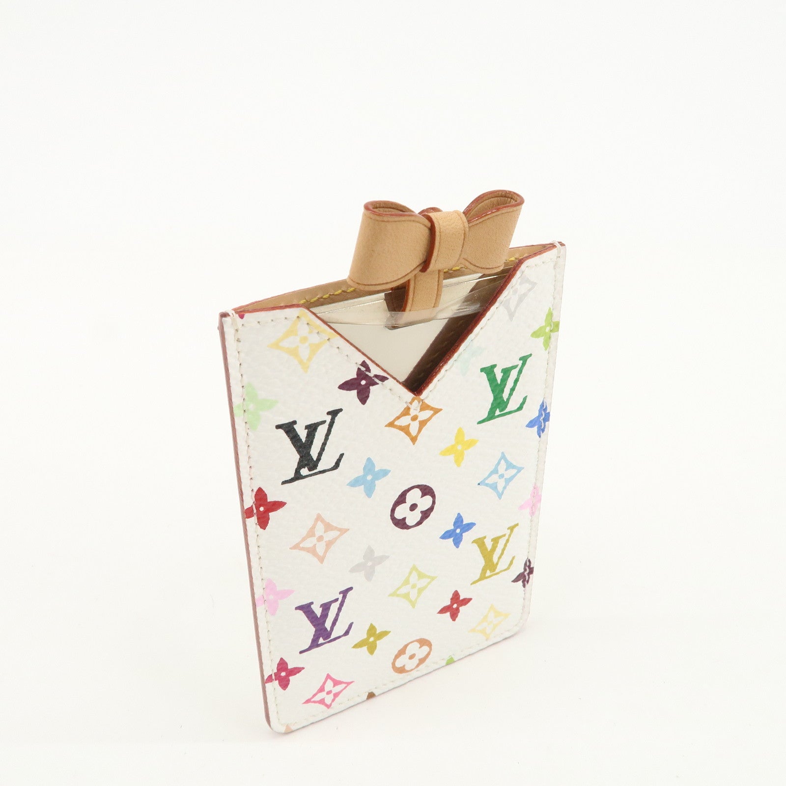 Louis Vuitton Monogram Etui Miroir Multicolor Blanc M92651