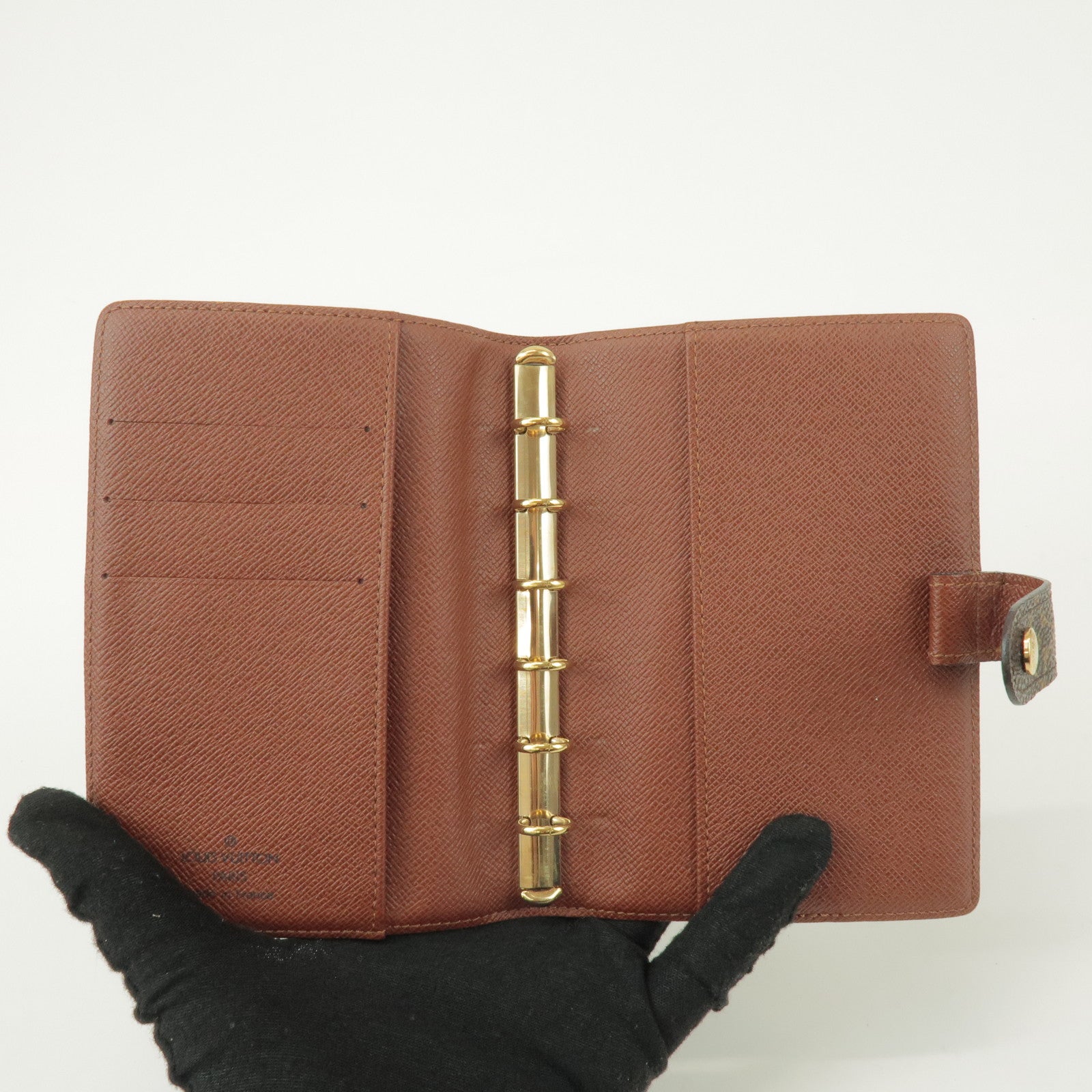 Louis Vuitton Monogram Agenda PM Planner Cover Brown R20005