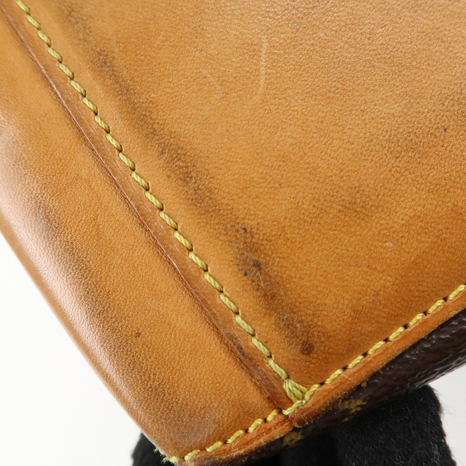 Louis Vuitton Monogram Canvas Cabas Piano Tote Bag Hand Bag M51148 Used