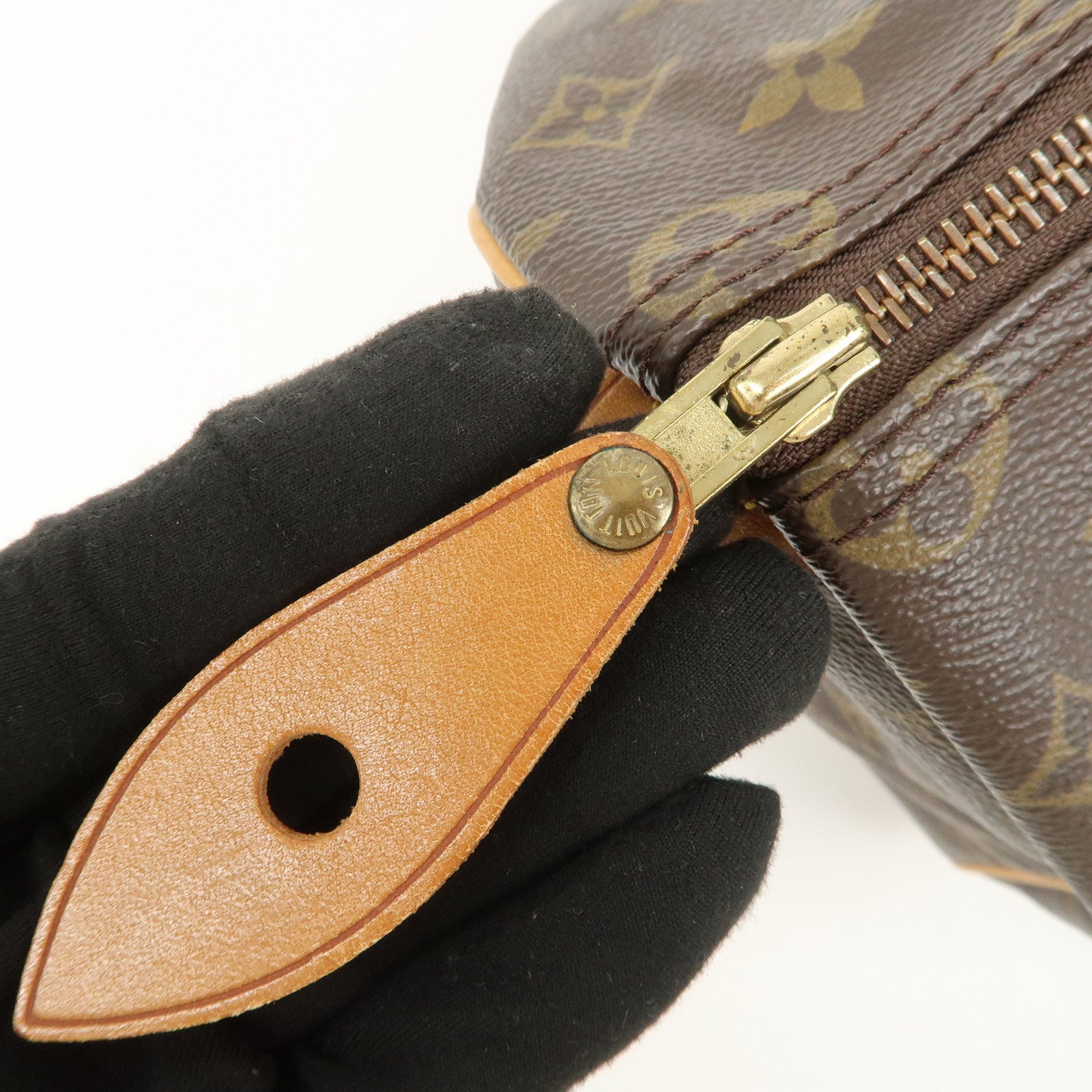 Louis Vuitton Monogram Speedy 35 Boston Bag Hand Bag M41524