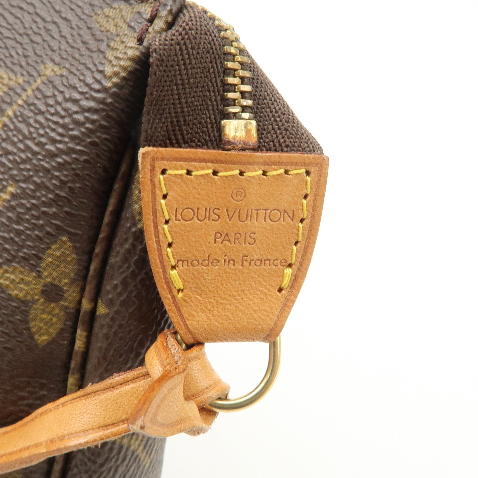 Louis Vuitton Monogram Pochette Accessoires Hand Bag Brown M51980
