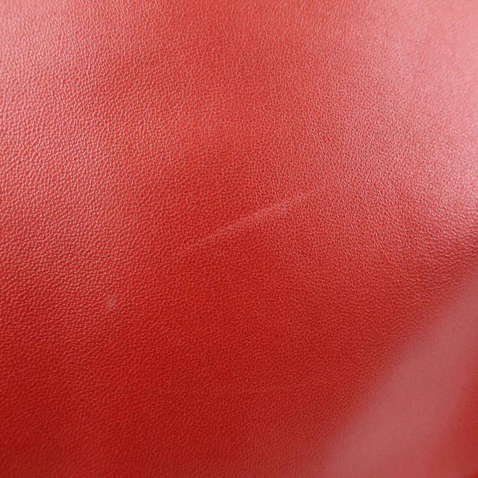 PRADA Nappa Leather Shoulder Bag Hand Bag Boston Bag Red 1BB052