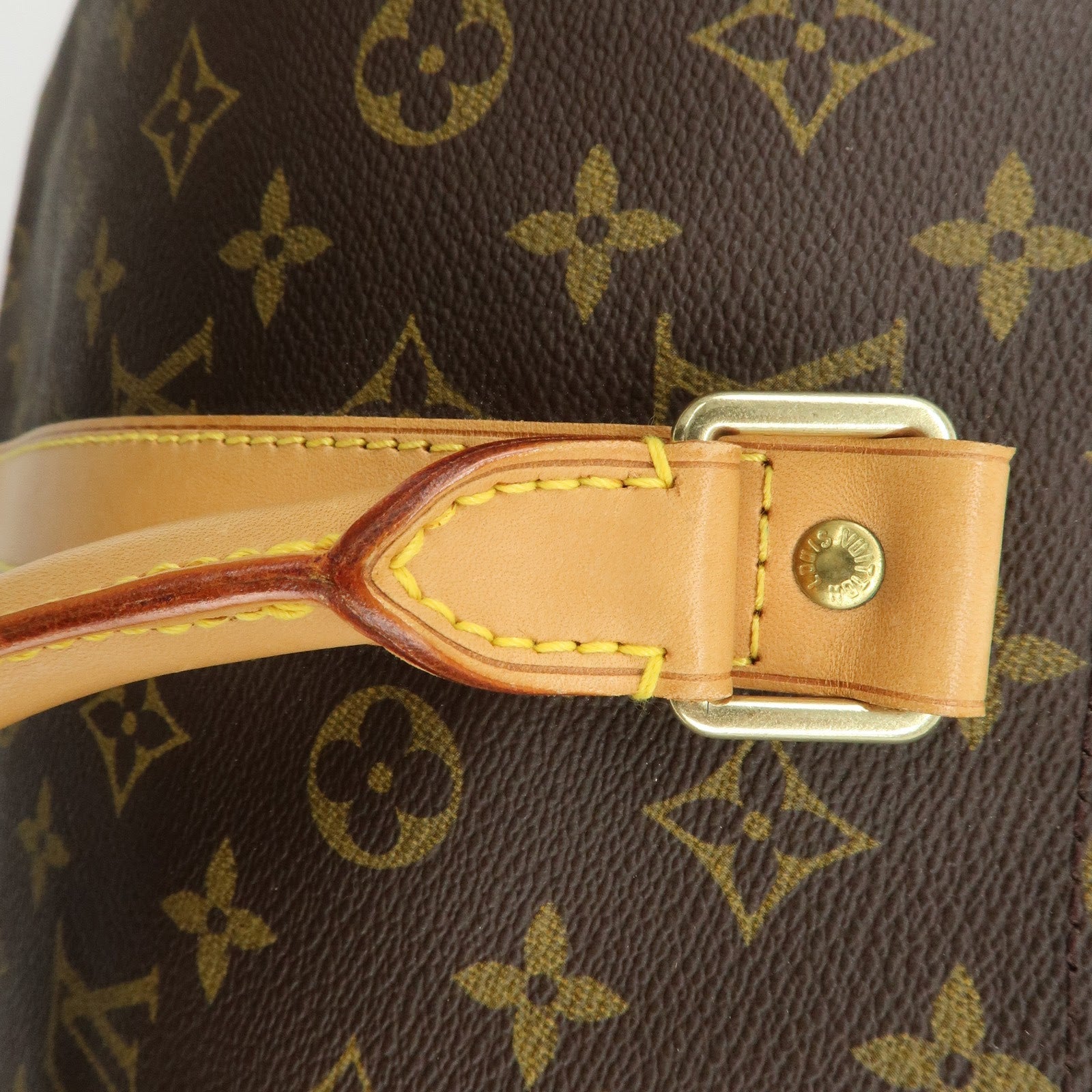 Louis Vuitton Monogram Keep All Bandouliere 55 Boston Bag M41414