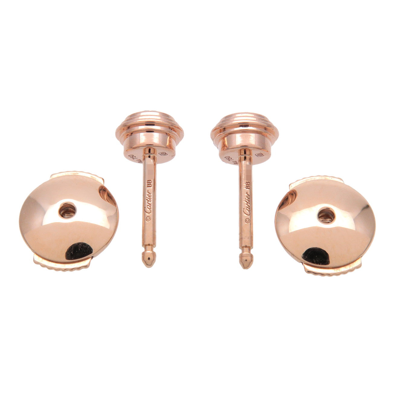 Cartier D'amour MM Diamond Earrings 0.26ct K18PG 750PG Rose Gold