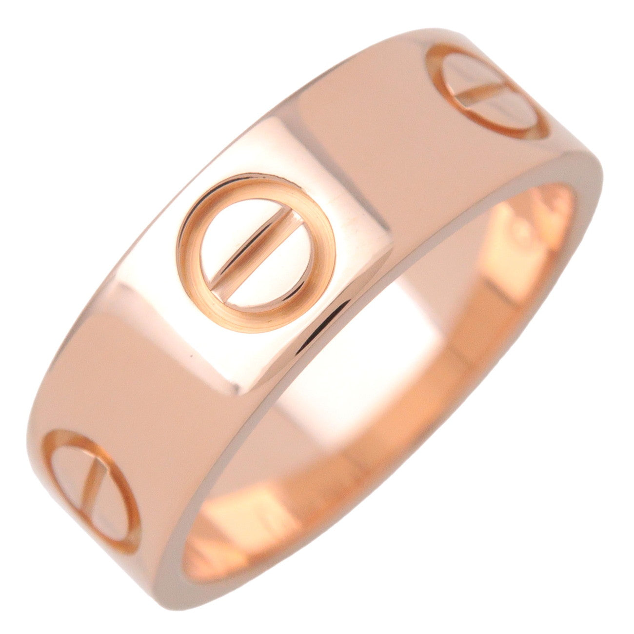 Cartier Love Ring K18 750PG Rose Gold #47 US4-4.5 EU47 HK9