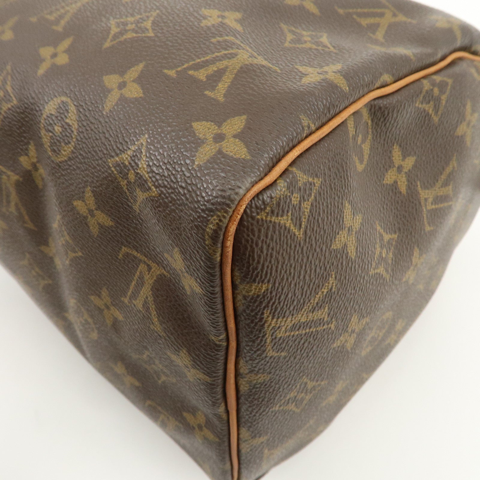 Louis Vuitton Monogram Speedy 30 Boston Bag Hand Bag Brown M41526