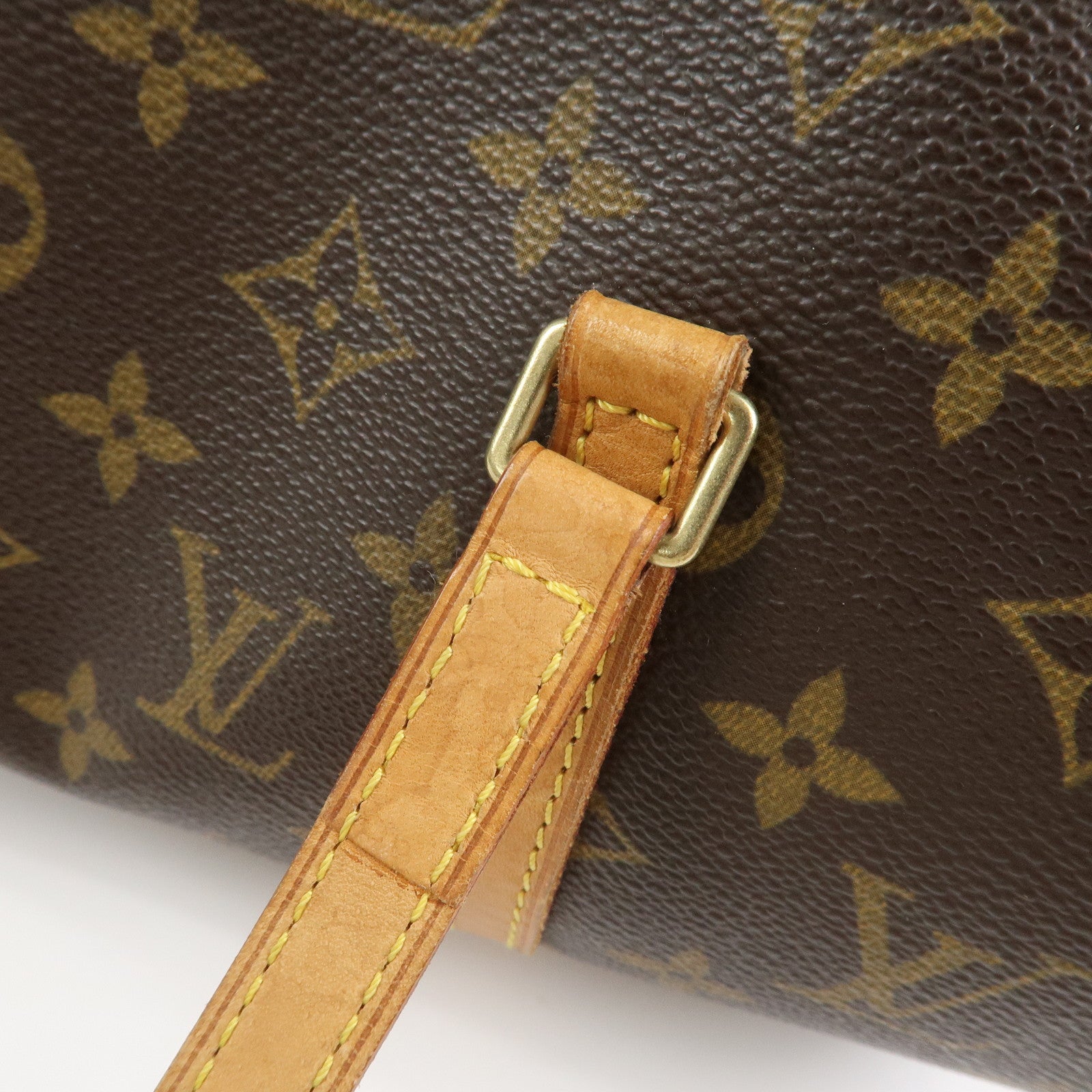 Louis Vuitton Monogram Papillon 30 Hand Bag Brown M51385