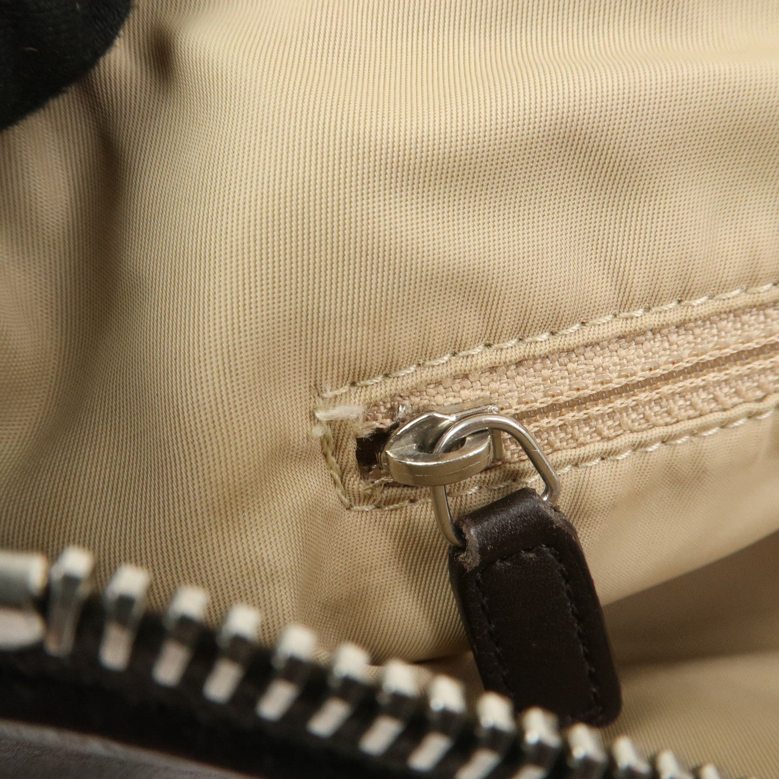 Christian Dior Street Chic Trotter Canvas Leather Shoulder Bag