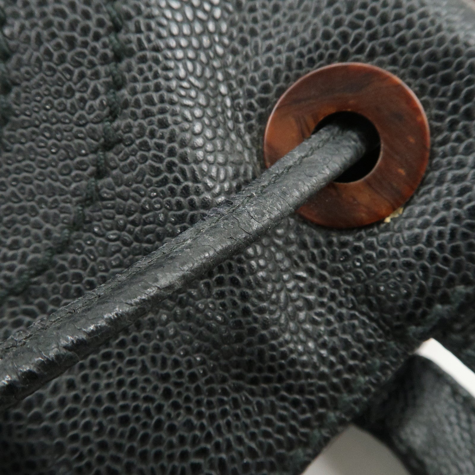 CHANEL COCO Mark Caviarskin Shoulder Bag Tote Bag Black