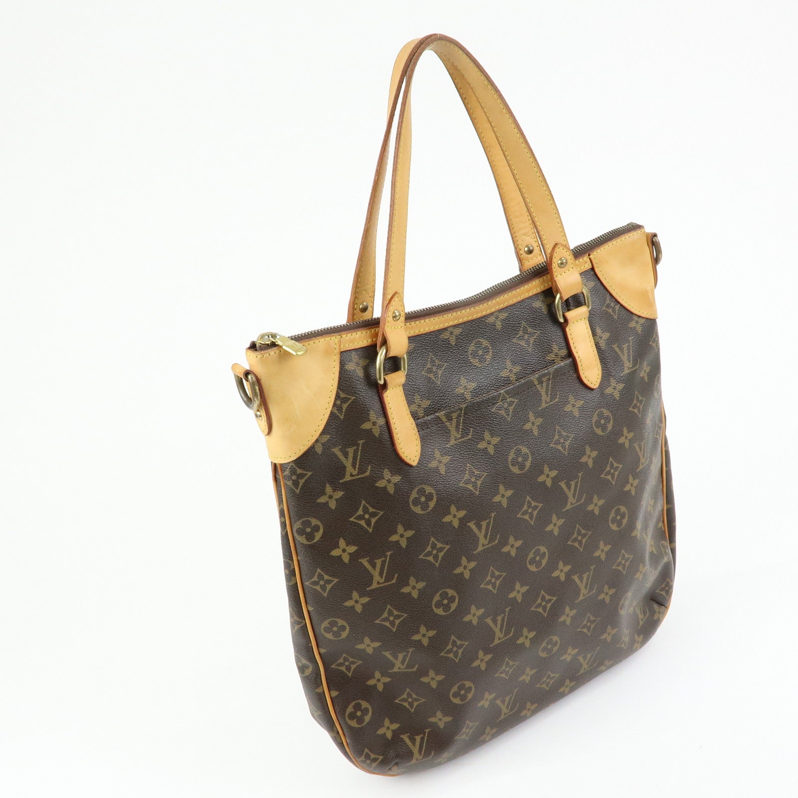 Louis Vuitton Monogram Canvas Odeon GM Tote Bag Brown M56388