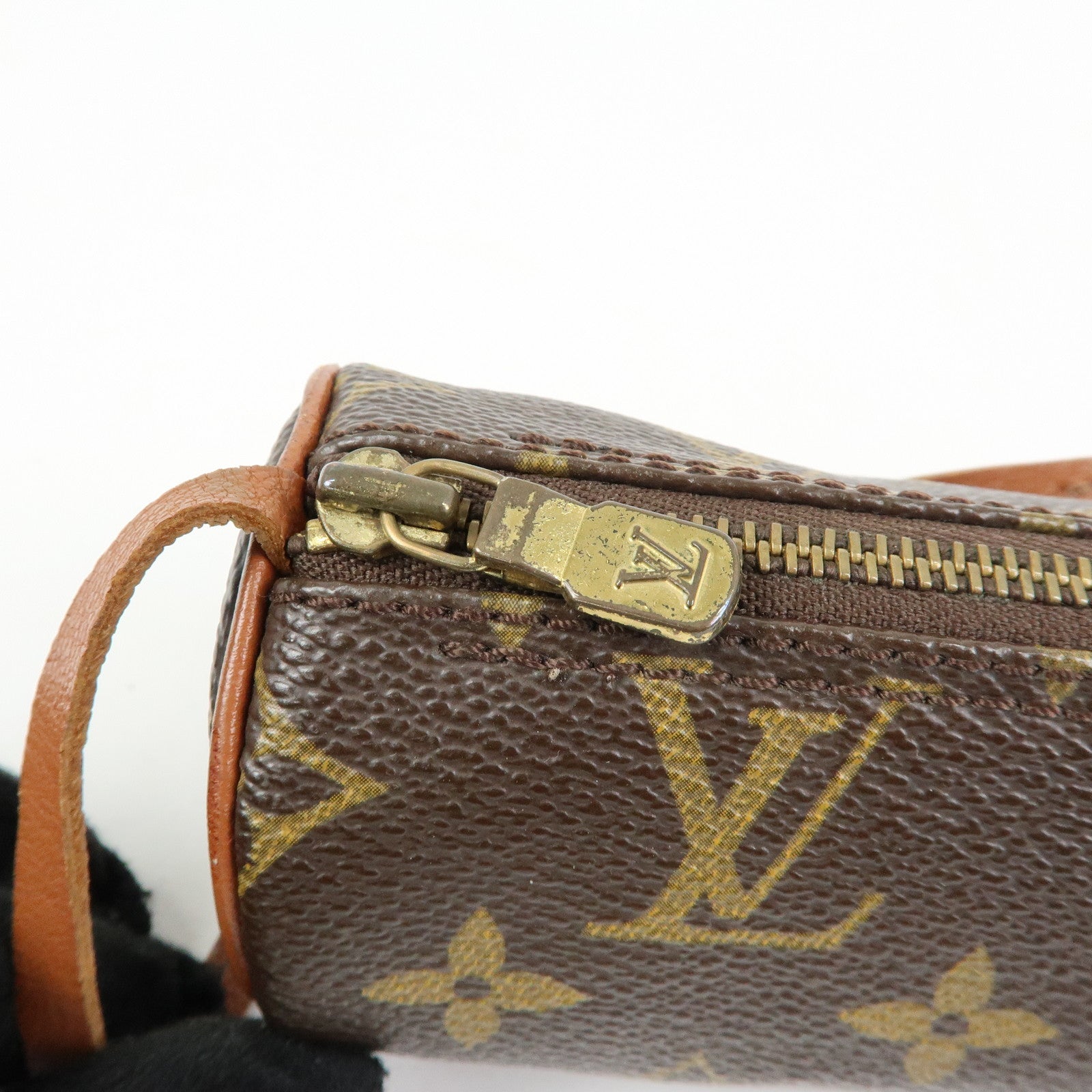 Louis Vuitton Monogram Mini Pouch for Papillon Bag Brown