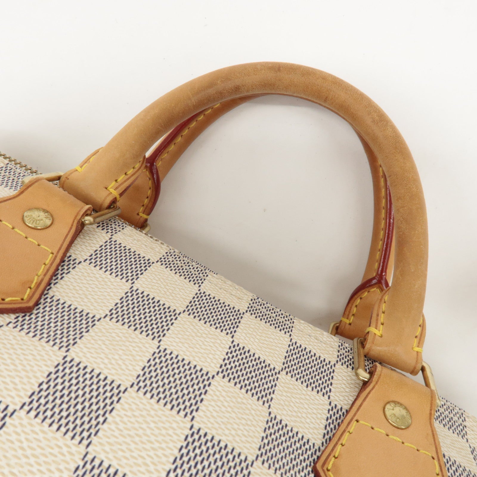 Louis Vuitton Damier Azur Speedy 30 Boston Bag Hand Bag N41533 Used
