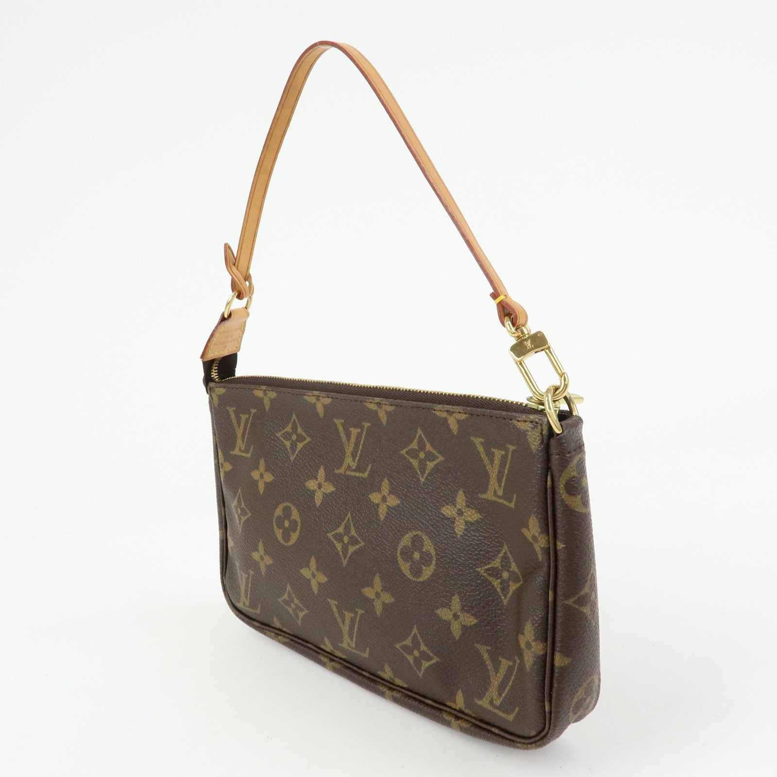 Louis Vuitton Monogram Pochette Accessoires Pouch Hand Bag M51980