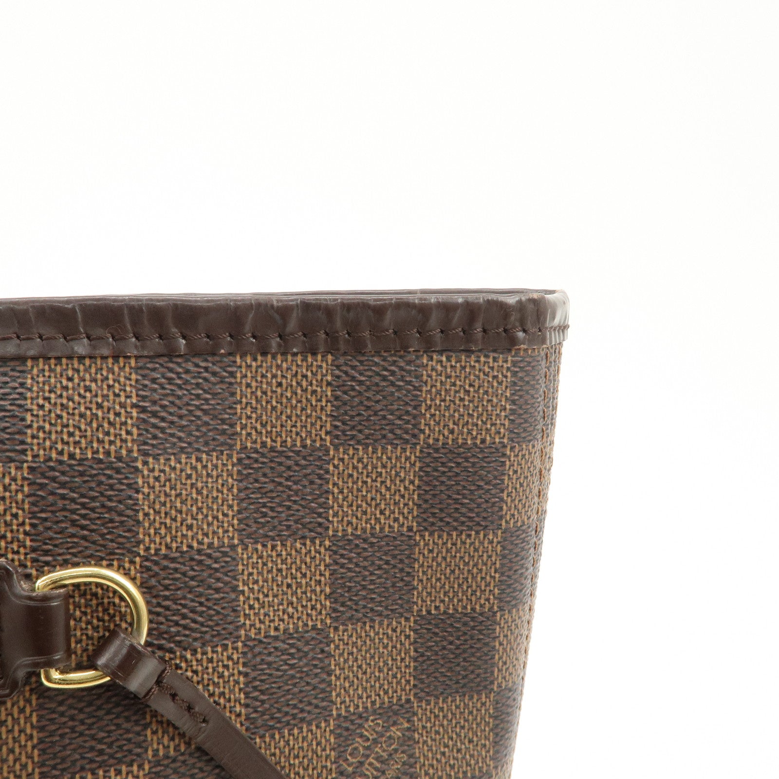 Louis Vuitton Damier Ebene Neverfull GM Tote Bag N51106 Used