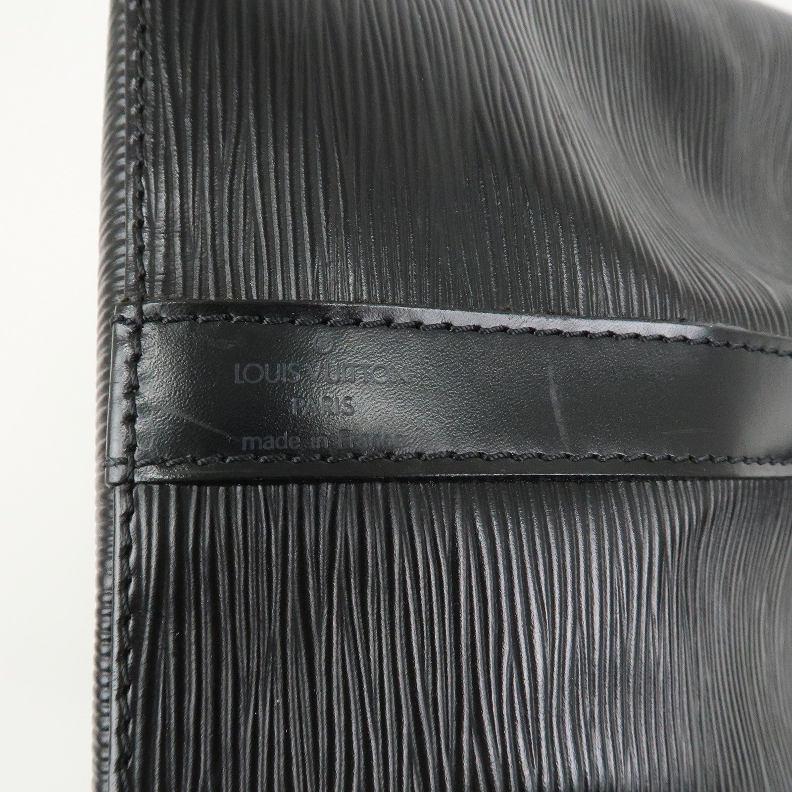 Louis Vuitton Epi Leather Petit Noe Shoulder Bag Noir Black M59012