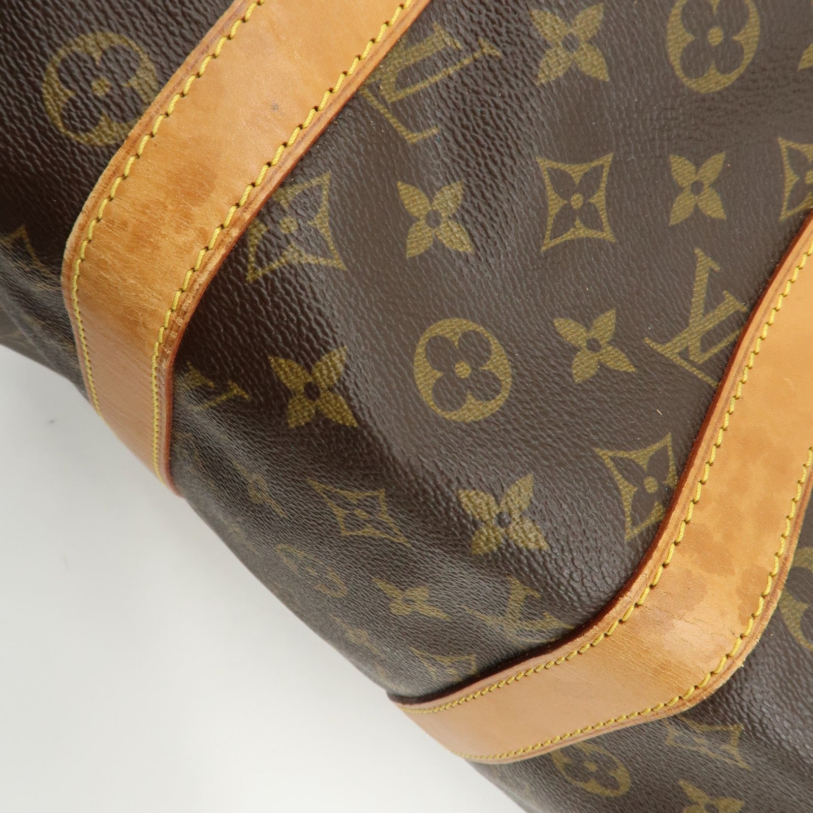 Louis Vuitton Monogram Keep All 45 Bandouliere Boston Bag M41418