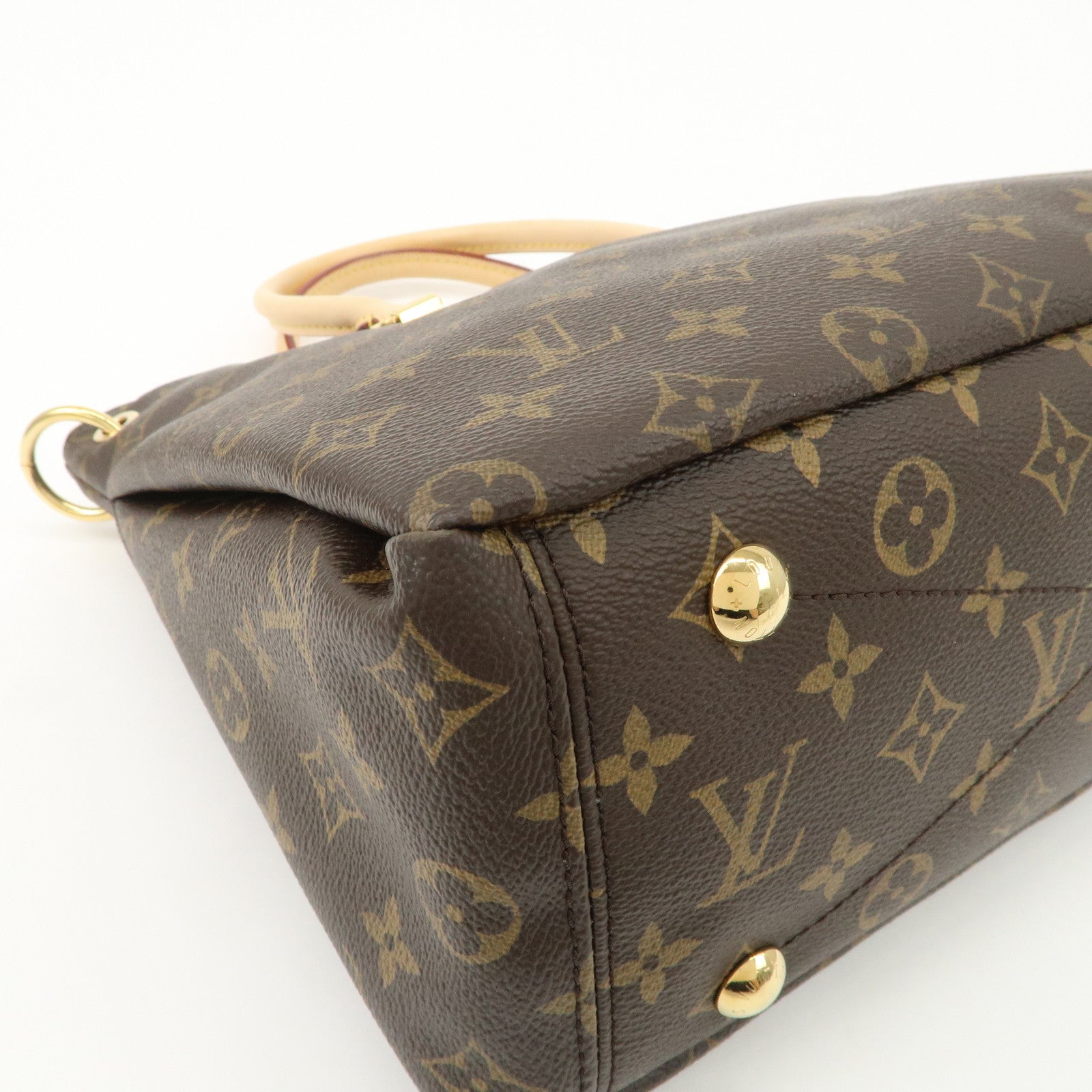 Louis Vuitton Monogram Canvas Pallas Hand Bag M40907 Used