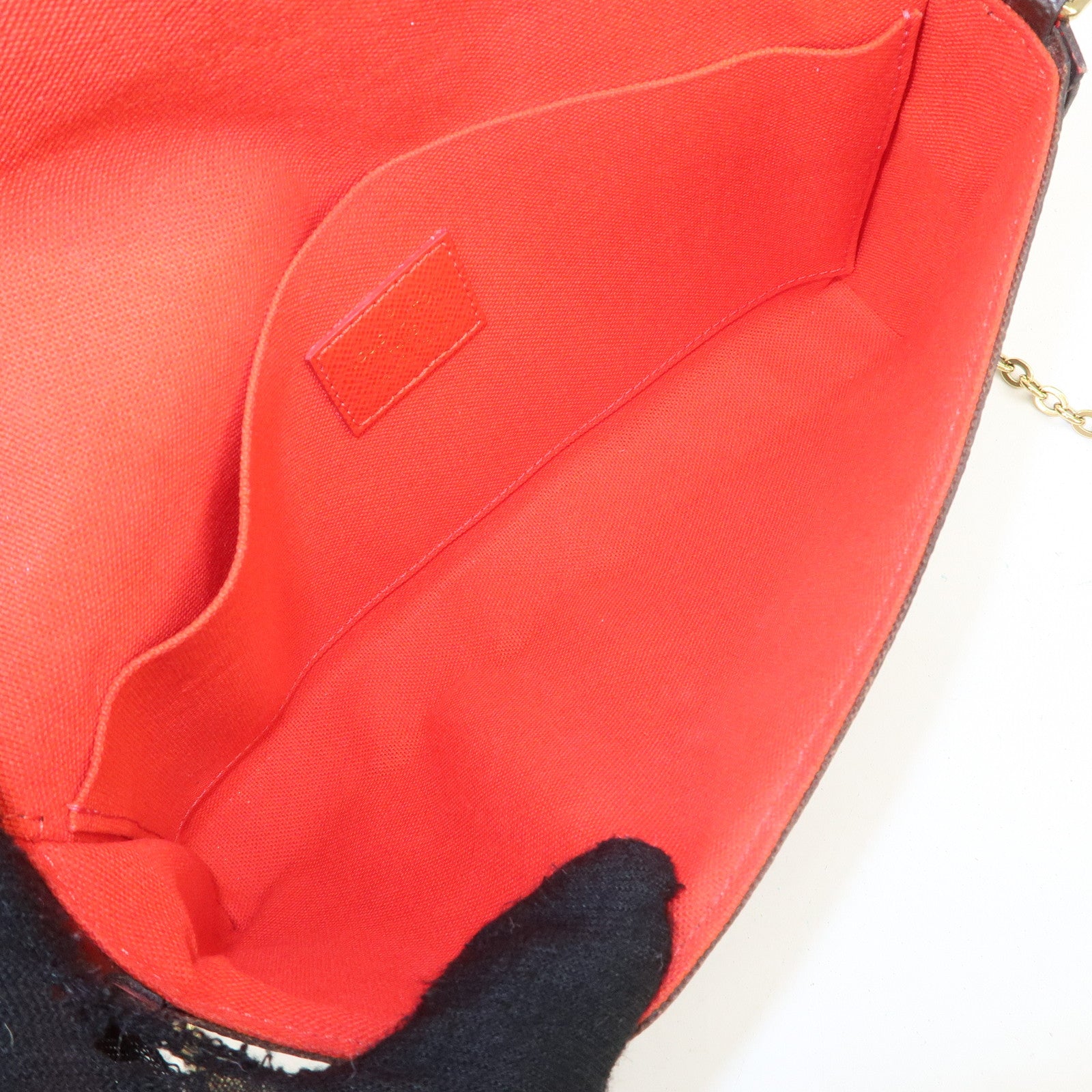 Louis Vuitton Monogram Pochette Félicie My World Tour Brown M62145 Used