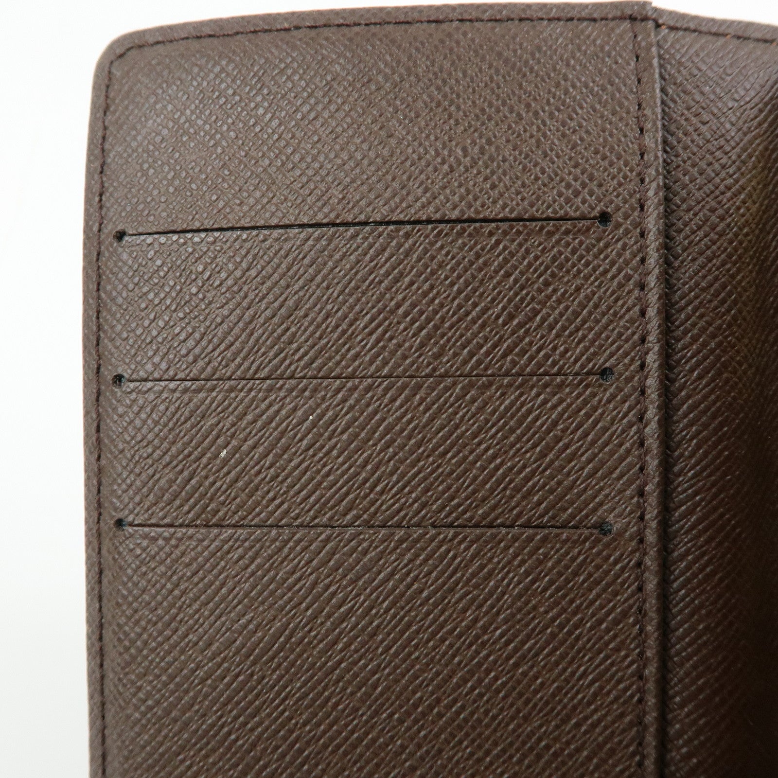 Louis Vuitton Damier Agenda PM Planner Cover Brown R20700