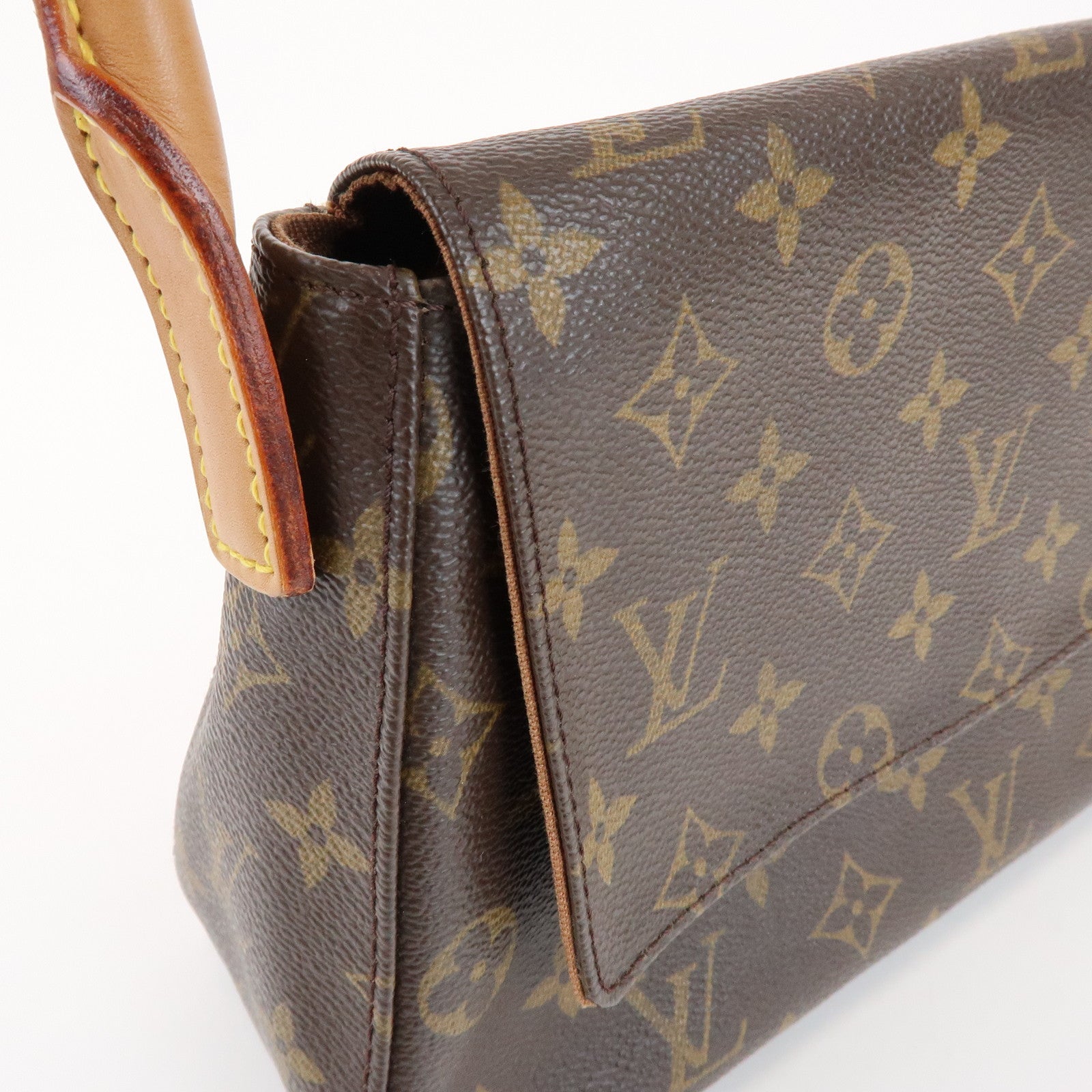Louis Vuitton Monogram Mini Looping Shoulder Bag Brown M51147