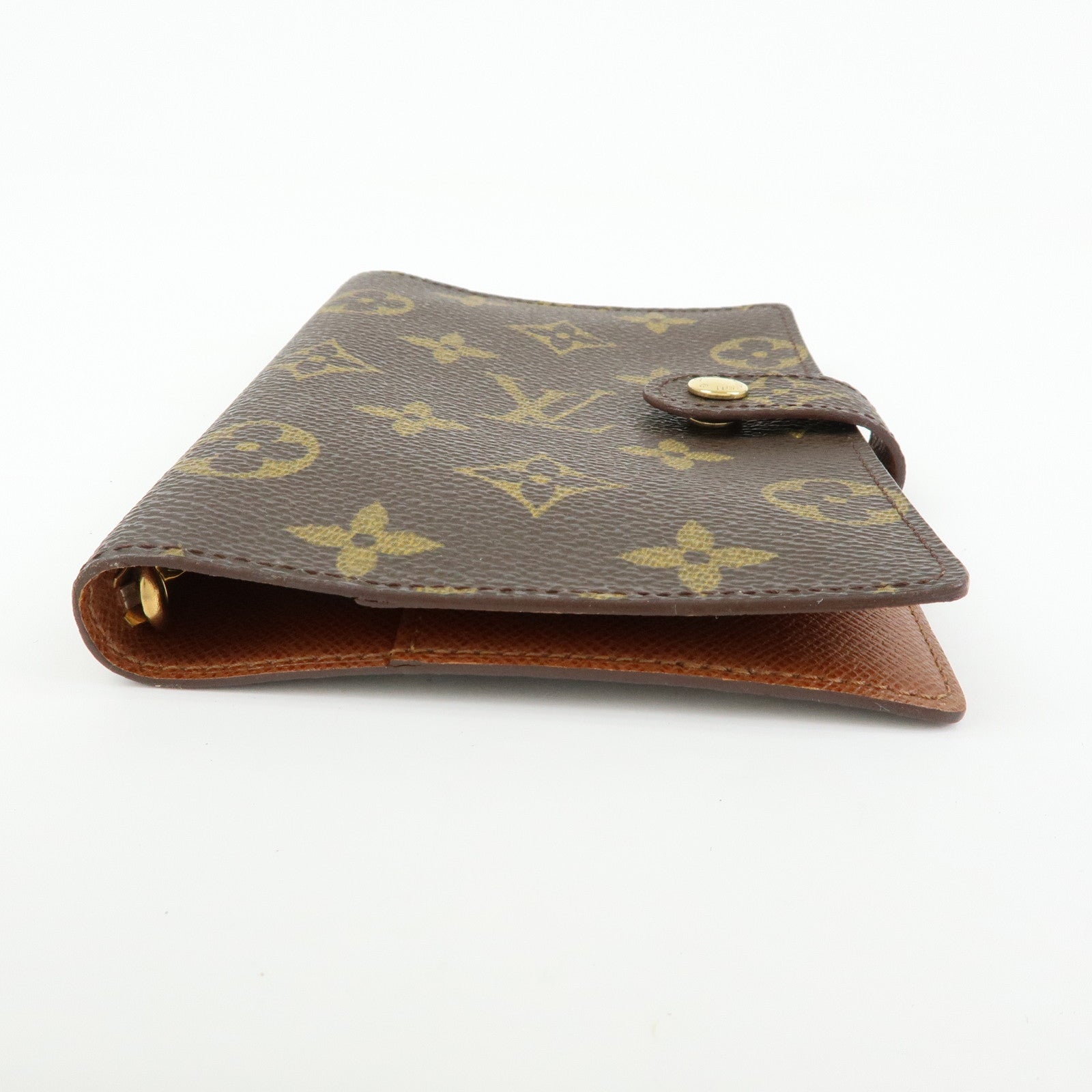 Louis Vuitton Monogram Agenda PM Planner Cover Brown R20005