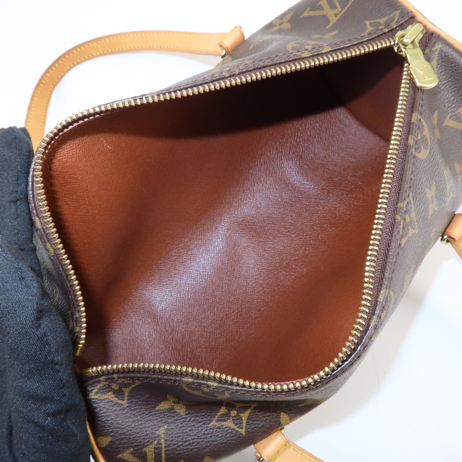 Louis Vuitton Monogram Papillon 26 Hand Bag New Style M51386 Used