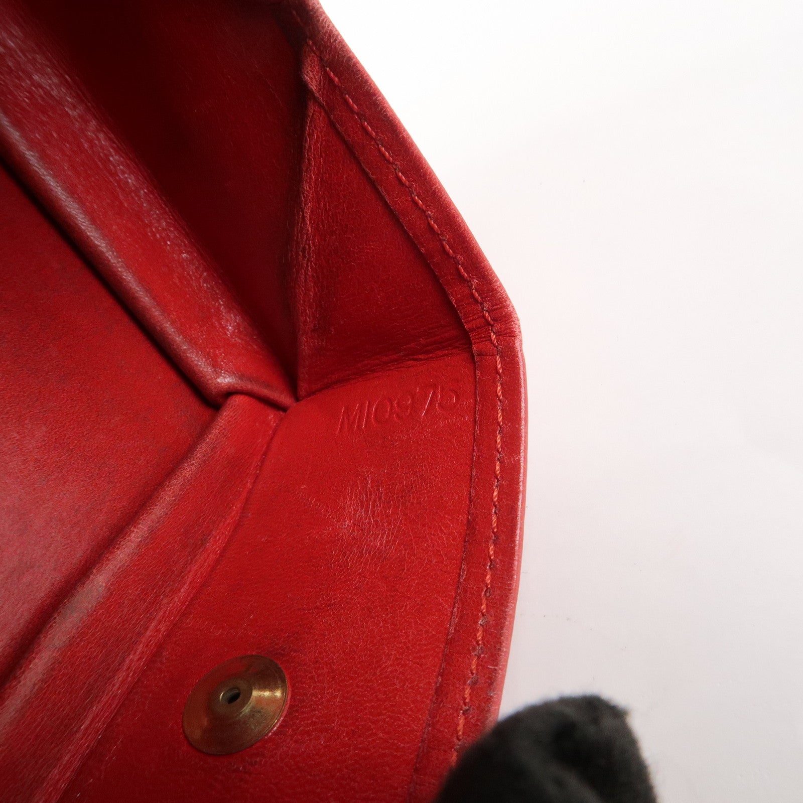 Louis Vuitton Epi Leather Porte Monnaie Boite Castilian Red M63697