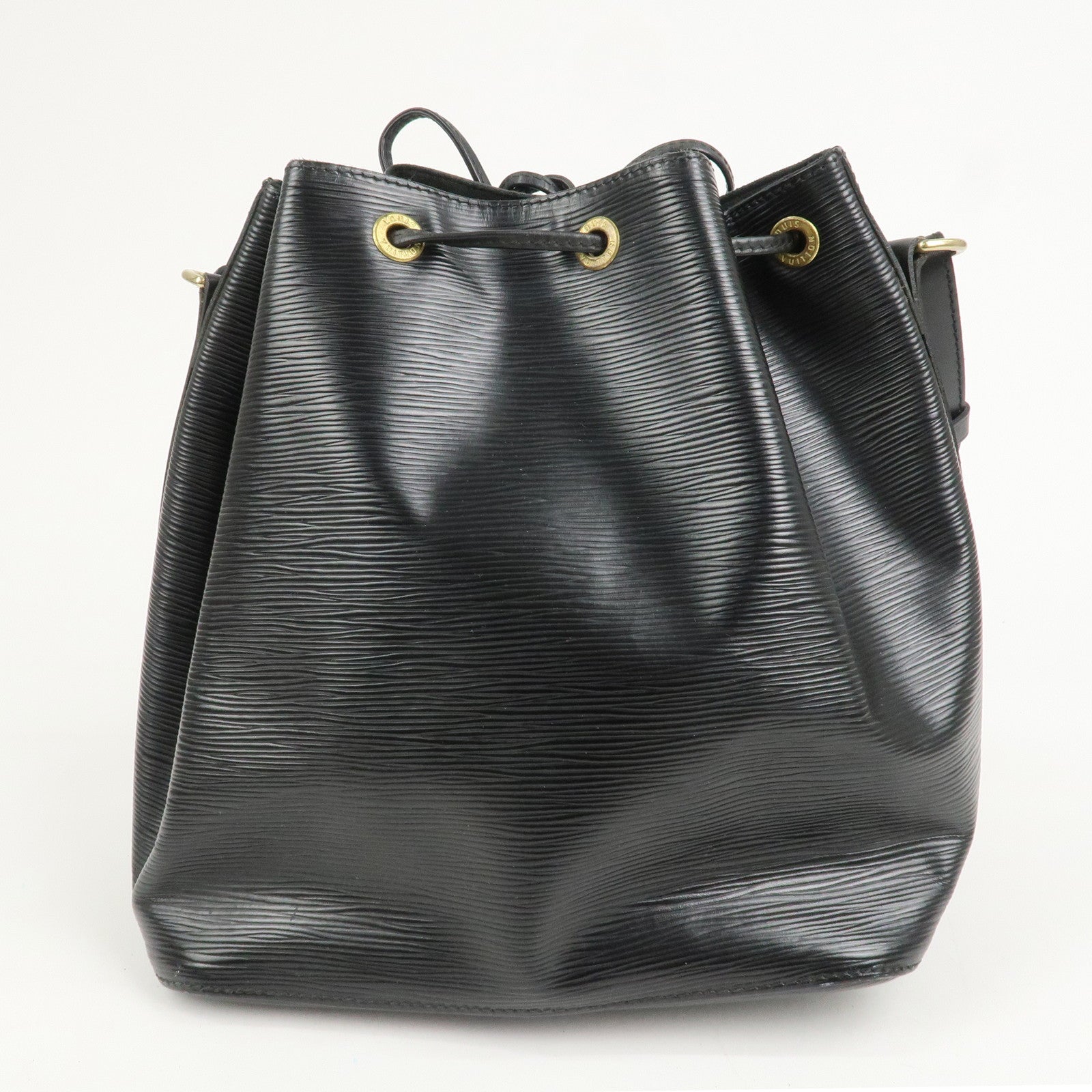 Louis Vuitton Epi Petit Noe Shoulder Bag Noir Black M44102