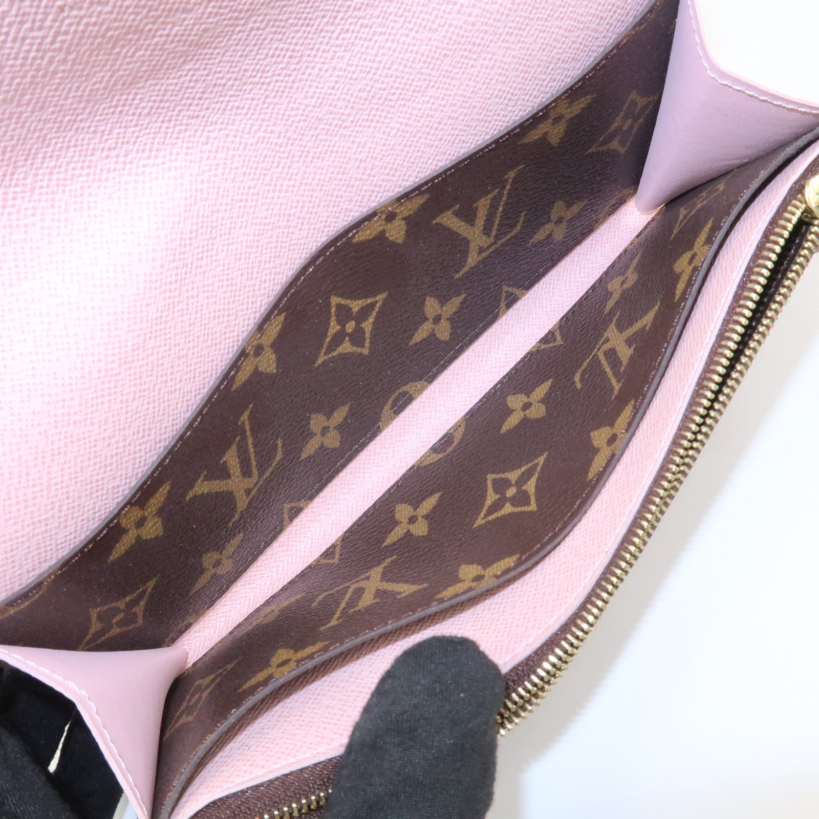 Louis Vuitton Monogram Portefeuille Emily Long Wallet M61289