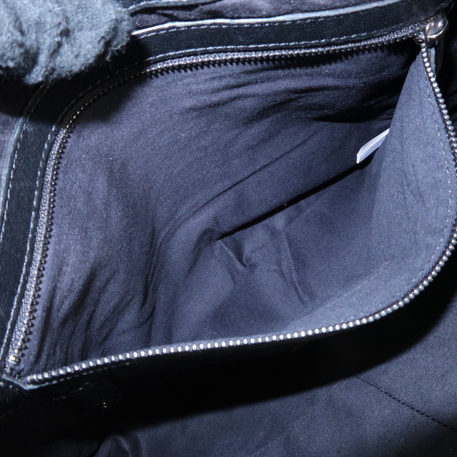 JIMMY CHOO Leather Studs Clutch Bag Black Silver HDW Used