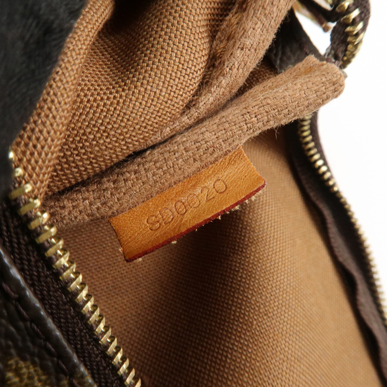 Louis Vuitton Monogram Pochette Accessoires Hand Bag Brown M51980 Used