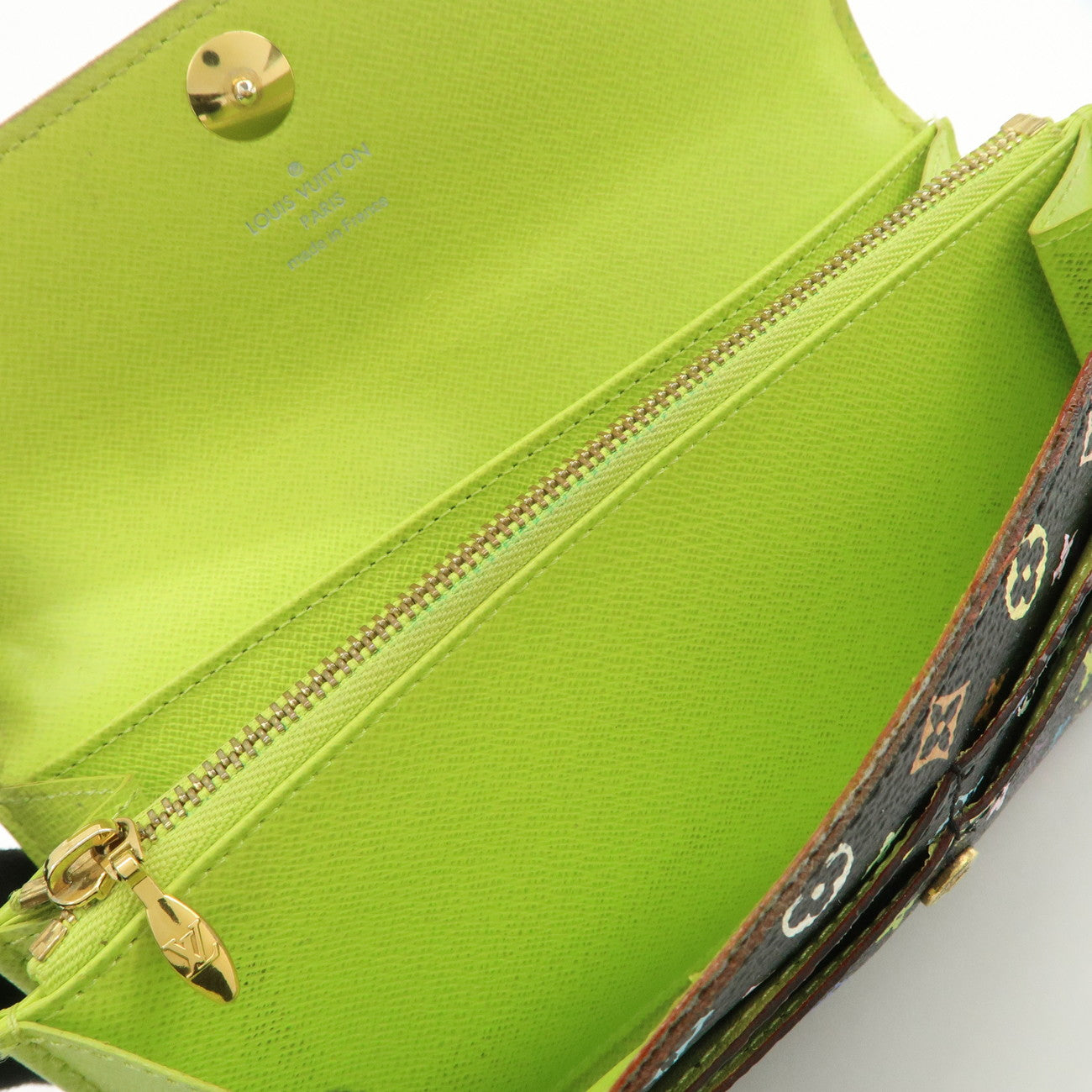 Louis Vuitton Monogram MultiColor Portefeuille Sarah Wallet M93748