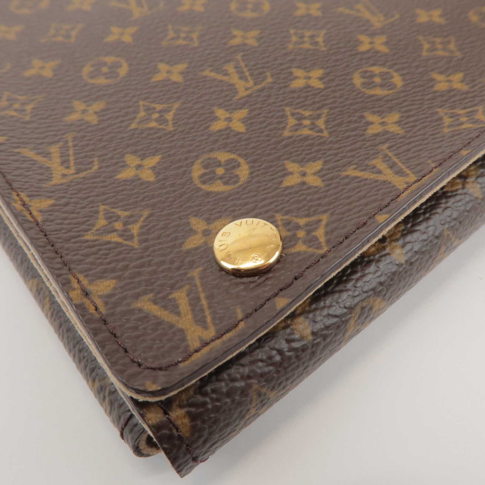 Louis Vuitton Monogram Set of 3 Canvas Necklace Case Earring Case
