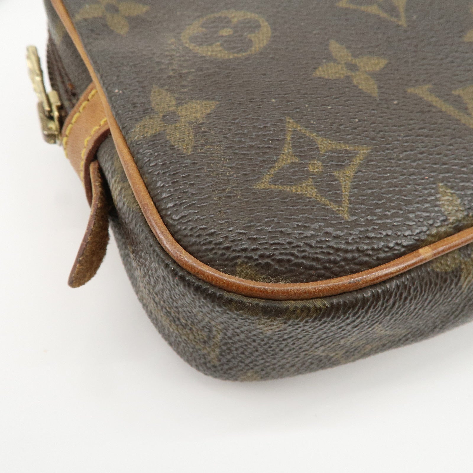 Louis Vuitton Monogram Pochette Marly Bandouliere Bag Brown M51828