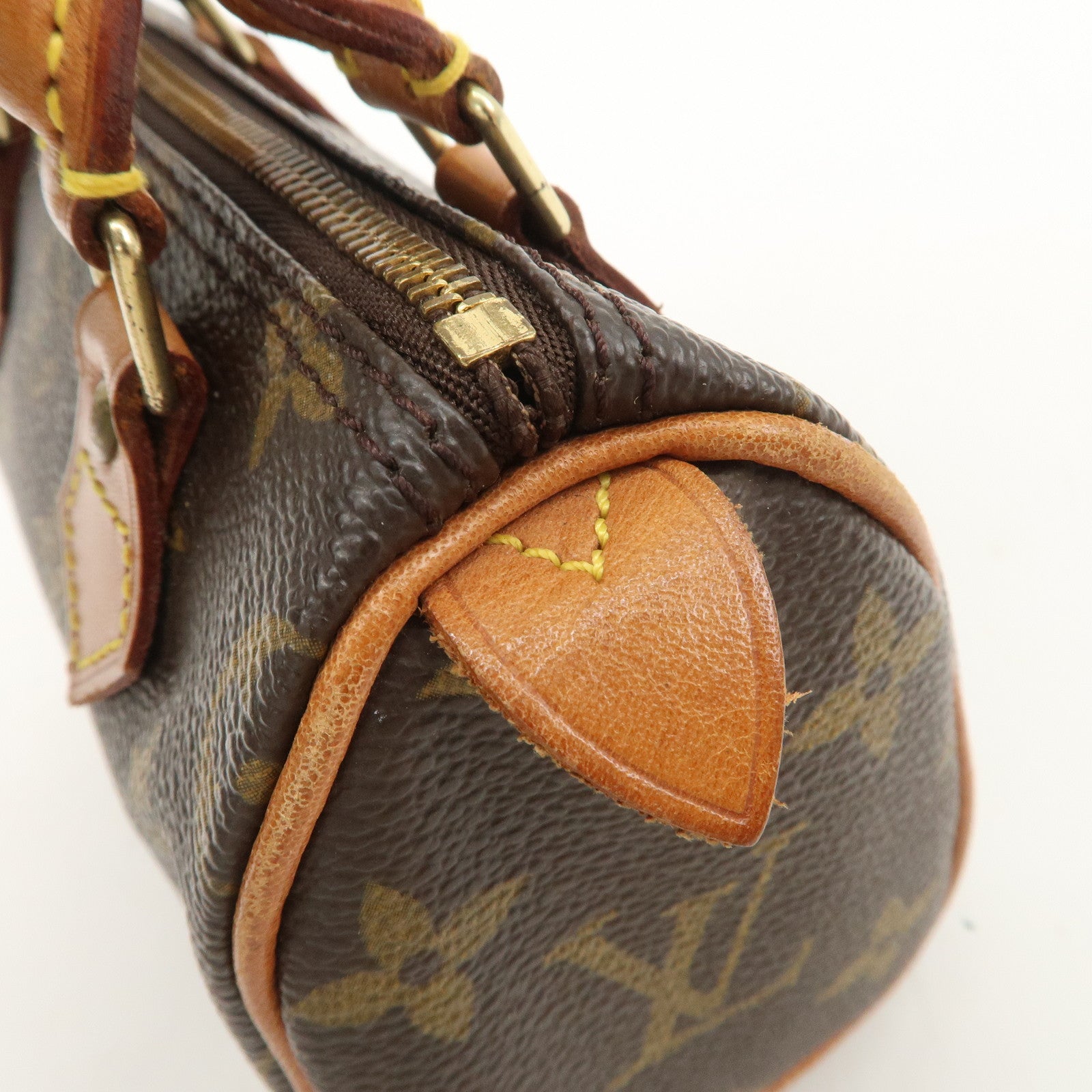 Louis Vuitton Monogram Mini Speedy Hand Bag M41534 Used