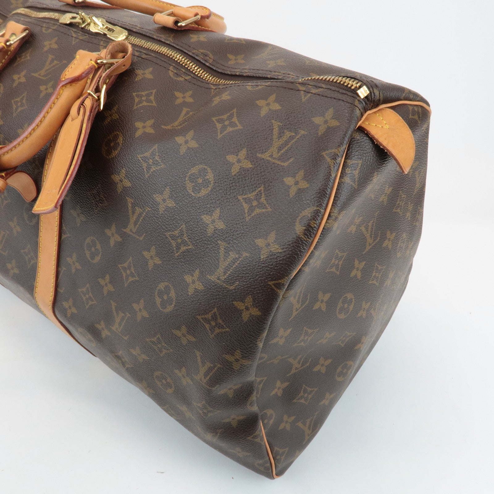 Louis Vuitton Monogram Keep All 55 Boston Bag Travel Bag M41424 Used