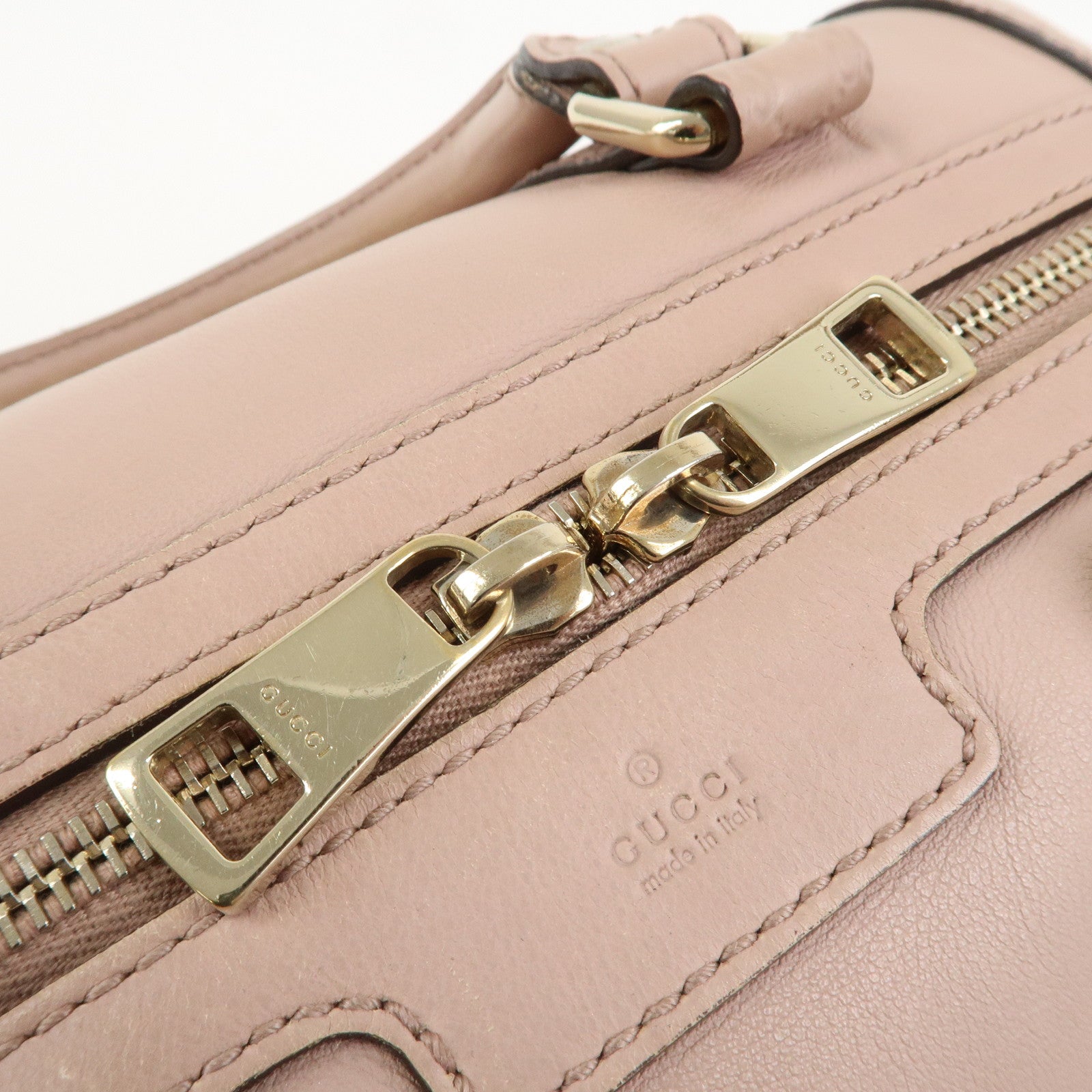 GUCCI Micro Guccissima 2Way Bag Boston Bag Pink 269876