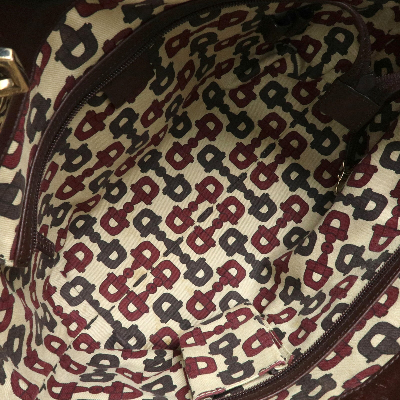 GUCCI Guccissima Leather Tote Bag Hand Bag Brown 145993